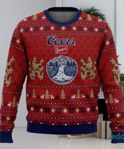 Coors Banquet 3D Ugly Christmas Sweater Unisex Christmas Sweater For Men And Women