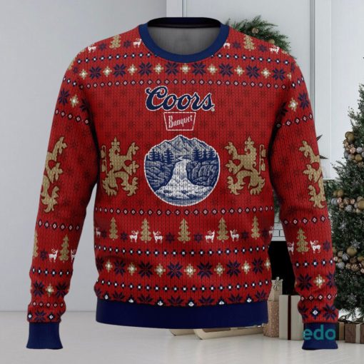 Coors Banquet 3D Ugly Christmas Sweater Unisex Christmas Sweater For Men And Women