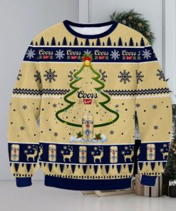 Coors Banquet Christmas Tree Ugly Christmas Sweater