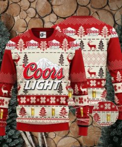 Coors Light Beer Ugly Christmas Sweater