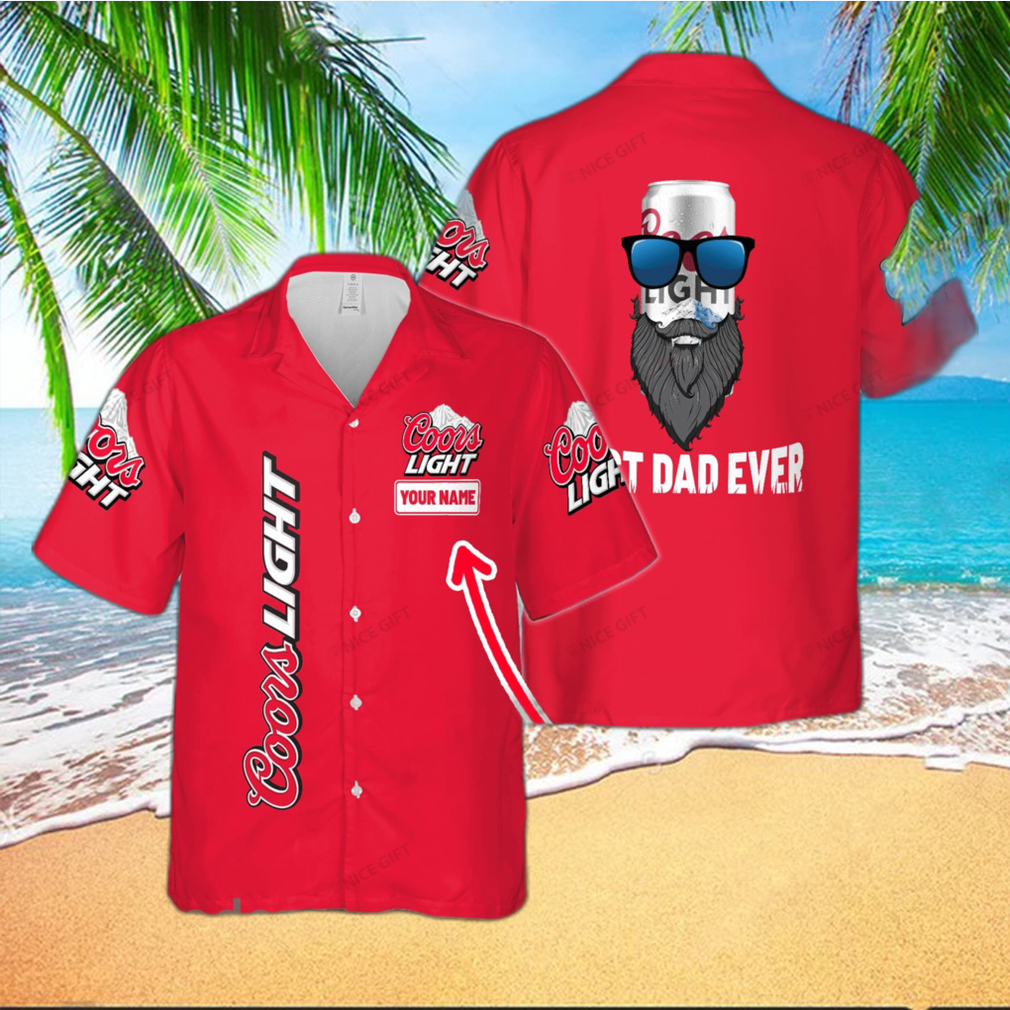 Coors Light Hawaiian Shirt Gift For Beach Trip