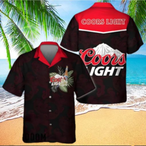 Coors Light Hawaiian Shirt Tribal Pattern Best Gift For Beer Lovers