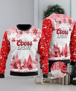 Coors Light Ugly Christmas Sweater 3D, Coors Beer Ugly Sweater