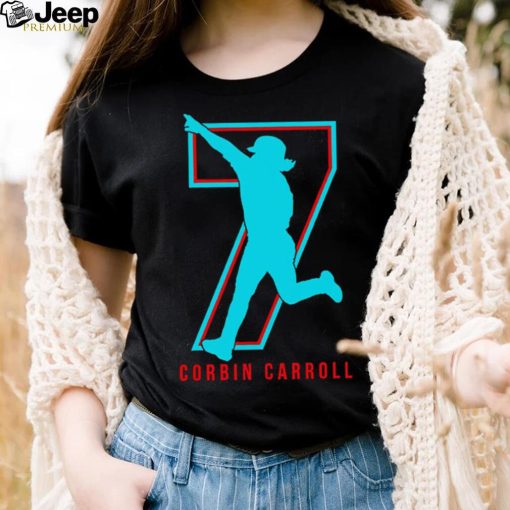 Corbin Carrol Arizona Diamondbacks number 7 2023 shirt