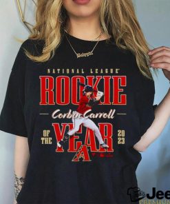 Corbin Carroll Diamondbacks 2023 NL Rookie of the Year shirt