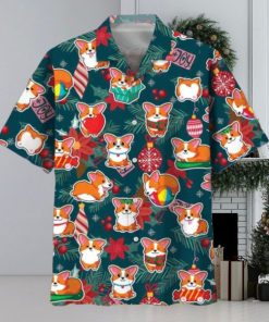 Corgi Christmas Hawaiian Shirt