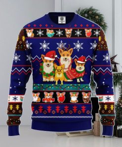 Corgi Cute Noel Mc Ugly Christmas Blue 1 Amazing Gift Men And Women Christmas Gift