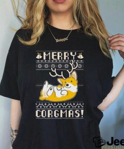 Corgi Merry Corgmas Ugly Christmas Shirt