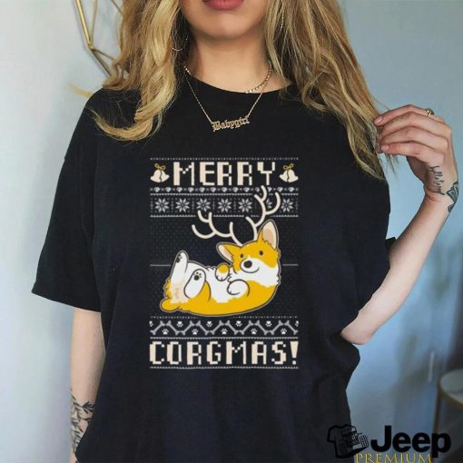 Corgi Merry Corgmas Ugly Christmas Shirt