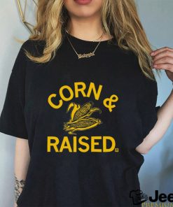 Corn and Raised 2023 logo shirt