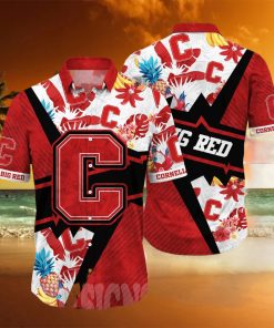 Cornell Big Red NCAA Floral All Over Print Classic Hawaiian Shirt