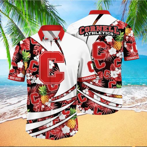 Cornell Big Red NCAA Hawaiian Shirt Heatwave Aloha Shirt