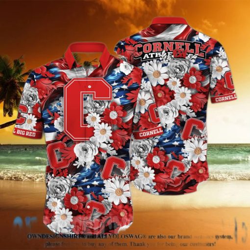 Cornell Big Red NCAA Independence Day Full Print Classic Hawaiian Shirt