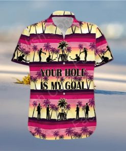 Cornhole My Goal Hawaiian Shirts