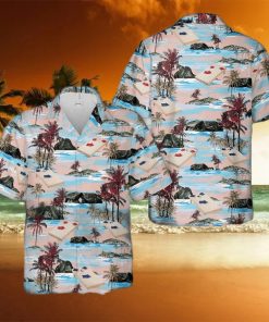 Cornhole Toss Lawn Game Hawaiian Shirt