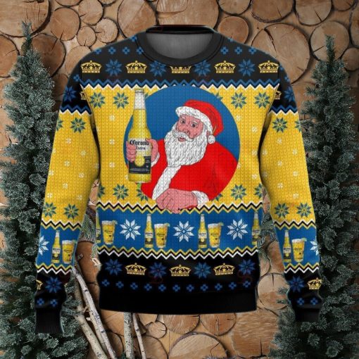 Corona Extra Santa Ugly Sweater Christmas 3D Printed