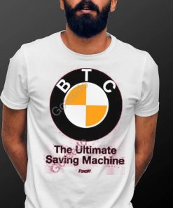 Cory Klippsten Wearing Btc The Ultimate Saving Machine Bitcoin Long Sleeve T Shirt