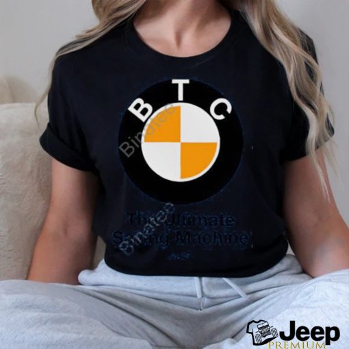 Cory Klippsten Wearing Btc The Ultimate Saving Machine Bitcoin Shirt