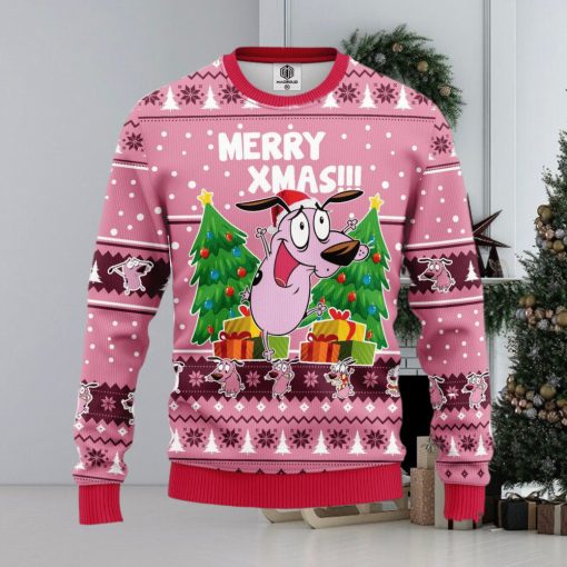 Couage The Cowardly Ugly Christmas Sweater Amazing Gift Men And Women Christmas Gift