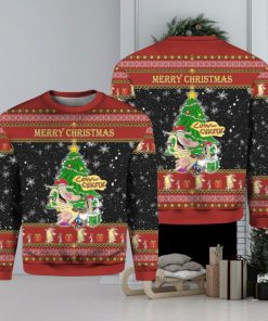 Cow And Chicken Ugly Christmas Sweater