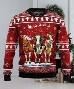 Cow Christmas Funny Ugly Sweater