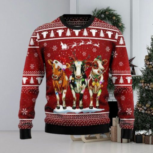 Cow Christmas Funny Ugly Sweater