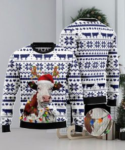 Cow Christmas Reunion Ugly Christmas Sweater AOP All Over Printed Sweater