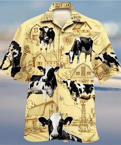 Cow Hawaiian Shirt Dairy Cow Aloha Shirt, Aloha Hawaiian Shirts