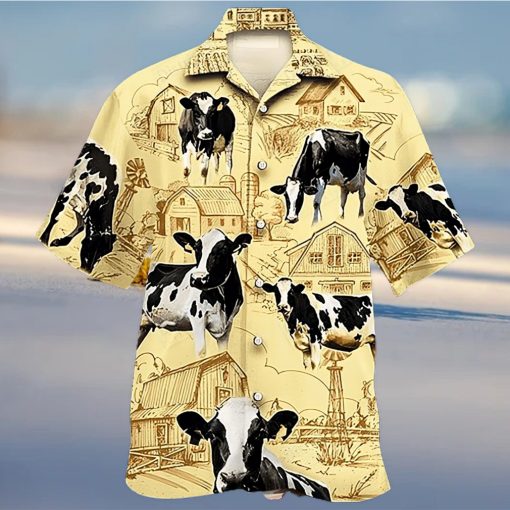 Cow Hawaiian Shirt Dairy Cow Aloha Shirt, Aloha Hawaiian Shirts