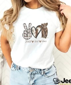 Cow Peace Love Cows shirt