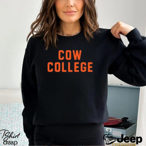 Cow college 2023 shirt