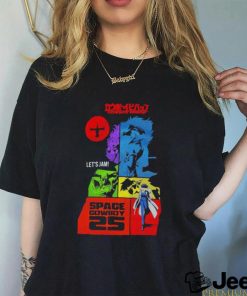 Cowboy Bebop 25th Anniversary Tonal shirt