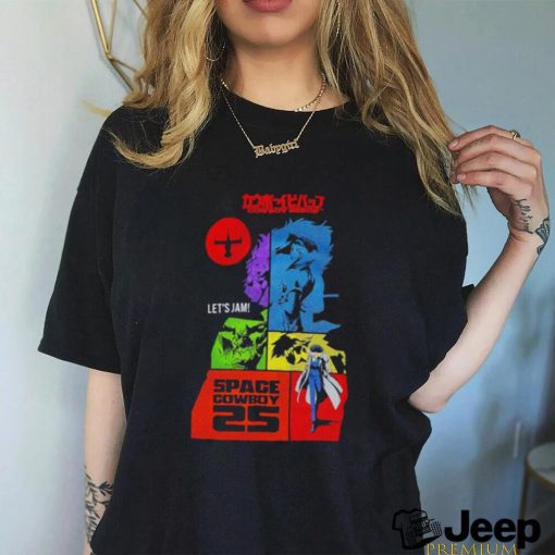 Cowboy Bebop 25th Anniversary Tonal shirt