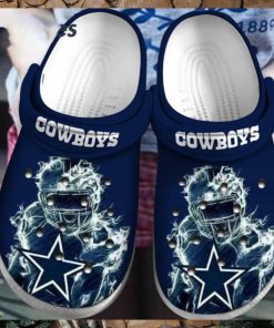 Cowboys Crocband Logo Clogs