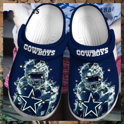 Cowboys Crocband Logo Clogs