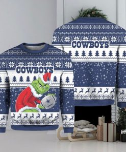 Cowboys Grnch Stolen Ugly Christmas Sweater