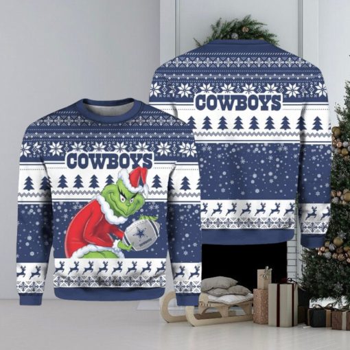 Cowboys Grnch Stolen Ugly Christmas Sweater