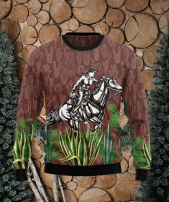 Cowgirl Cactus All Over Print 3D Sweater Gift For Christmas Gift For Xmas