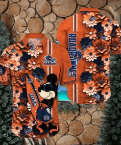 UTSA Roadrunners Hawaiian Shirt Mickey Love Surfing Trending Summer Gift