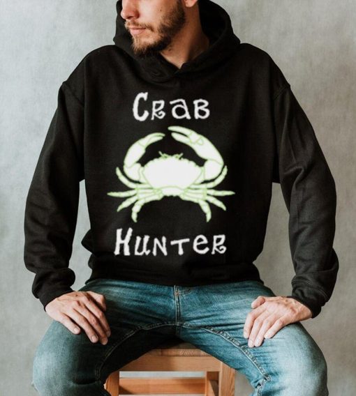 Crab Hunter Crab Fisherman Crabbing Drawstring T Shirt