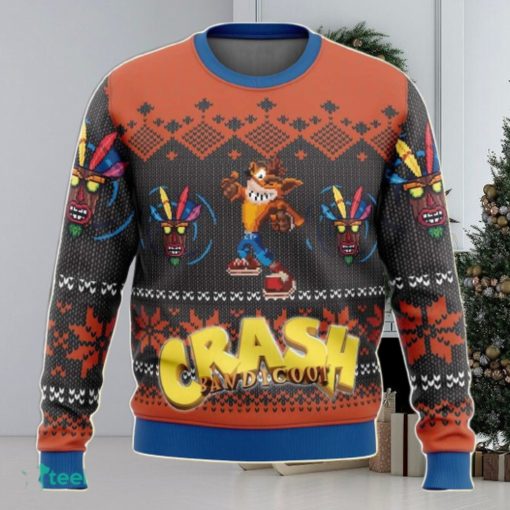 Crash Bandicoot Ugly Christmas Sweater 3D Gift For Men And Women