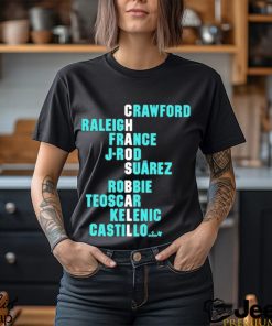 Crawford Raleigh France J Rod Suarez Robbie Teoscar Kelenic Castillo Shirt