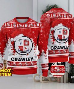 Crawley Town EFL English Football League Champions Ugly Christmas Sweater Christmas Gift