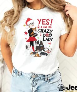 Crazy Dog Lady Christmas Shirt