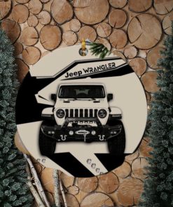 Cream Jeep Perfect Gift For Holiday Xmas Gift Tree Decorations Ornament