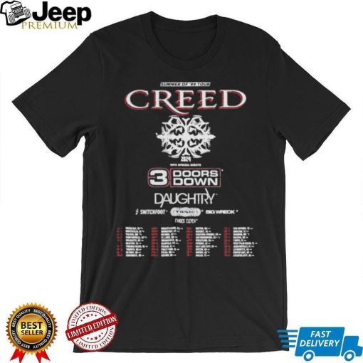 Creed Summer Of ’99 Tour 2024 Shirt