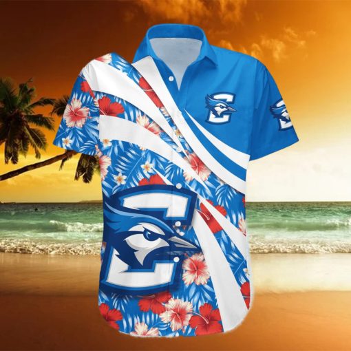 Creighton Bluejays 3D Hawaiian Shirt Hibiscus Sport Style NCAA Men And Women Gift For Fans hawaiian shirt