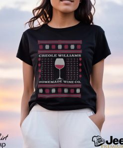 Creole Williams Homemade Wine Co. Ugly Christmas Shirt