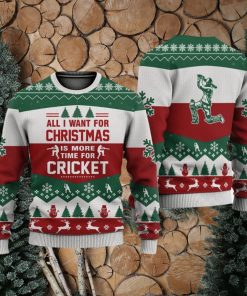 Cricket All I Want For Christmas Sweater Trending For Men And Women Gift Holidays