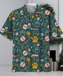 Cricket And Dog Hawaiian Shirt